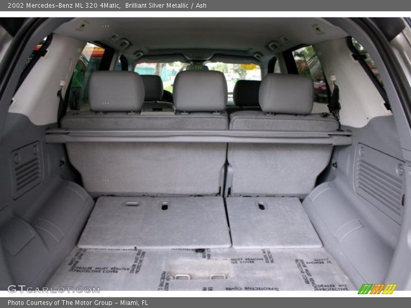 Brilliant Silver Metallic / Ash 2002 Mercedes-Benz ML 320 4Matic