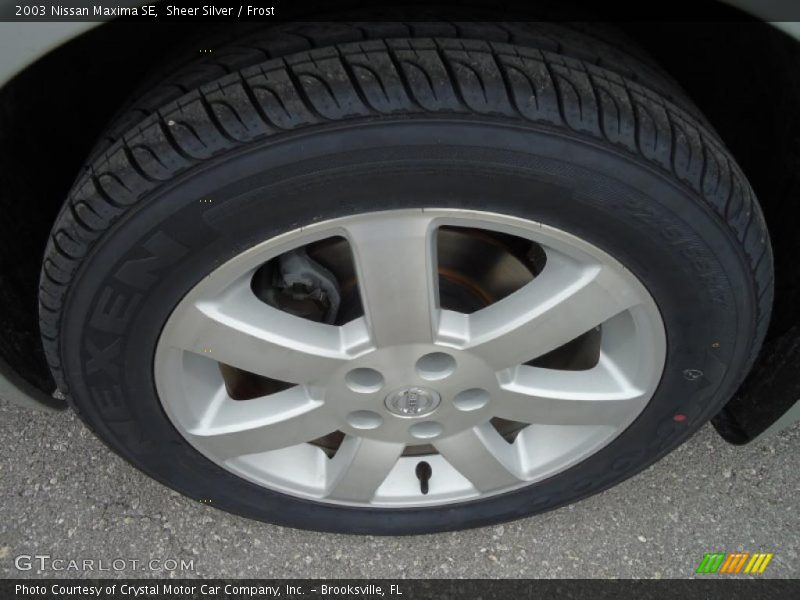 Sheer Silver / Frost 2003 Nissan Maxima SE