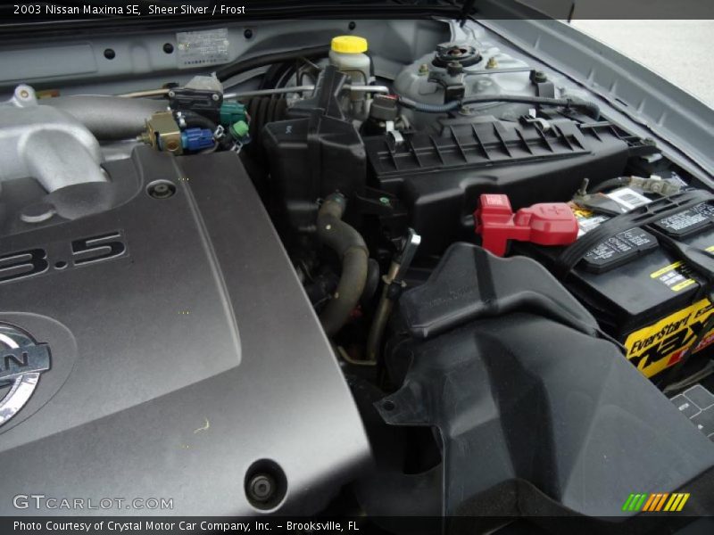 Sheer Silver / Frost 2003 Nissan Maxima SE