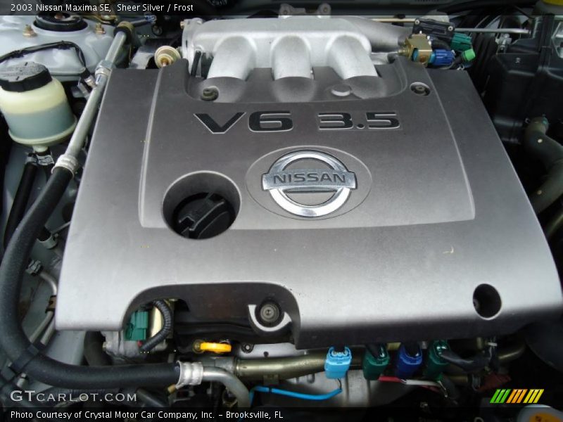 Sheer Silver / Frost 2003 Nissan Maxima SE