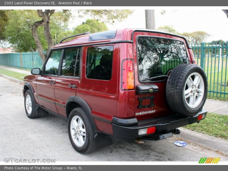 Alveston Red / Black 2003 Land Rover Discovery SE