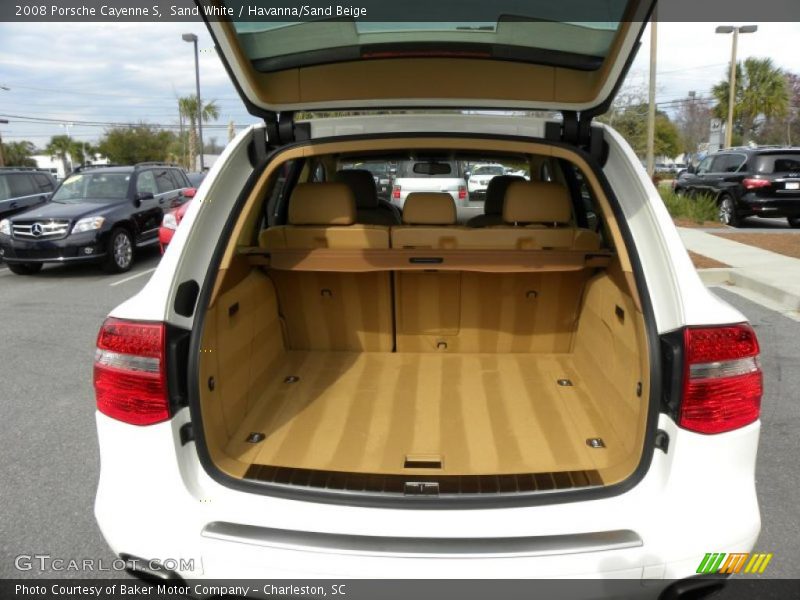 Sand White / Havanna/Sand Beige 2008 Porsche Cayenne S