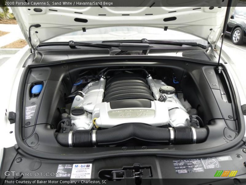 Sand White / Havanna/Sand Beige 2008 Porsche Cayenne S