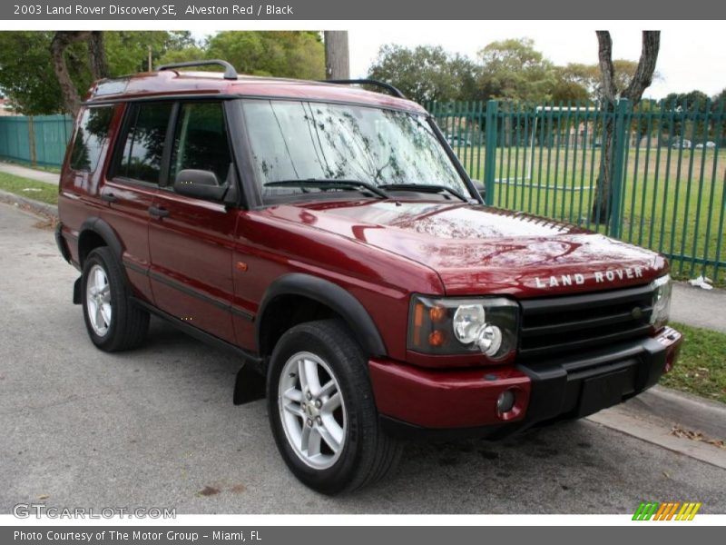 Alveston Red / Black 2003 Land Rover Discovery SE