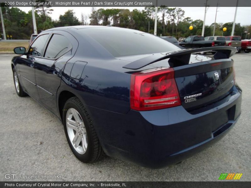 Midnight Blue Pearl / Dark Slate Gray/Light Graystone 2006 Dodge Charger R/T