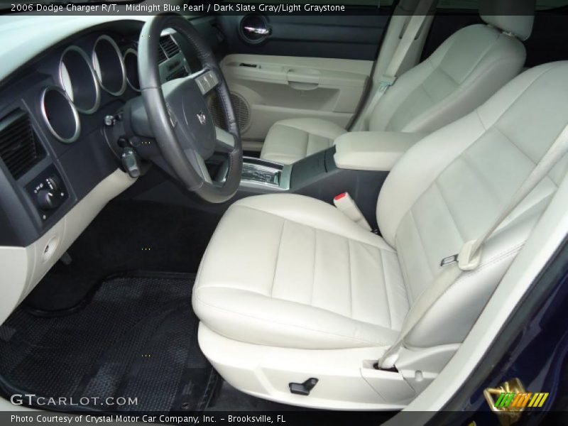 Midnight Blue Pearl / Dark Slate Gray/Light Graystone 2006 Dodge Charger R/T