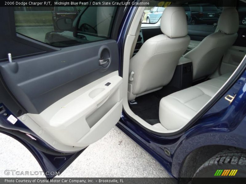 Midnight Blue Pearl / Dark Slate Gray/Light Graystone 2006 Dodge Charger R/T