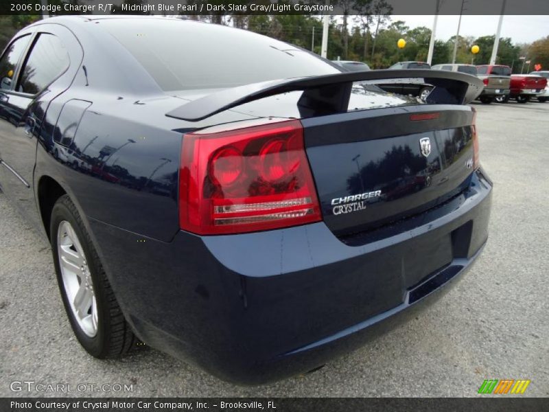 Midnight Blue Pearl / Dark Slate Gray/Light Graystone 2006 Dodge Charger R/T