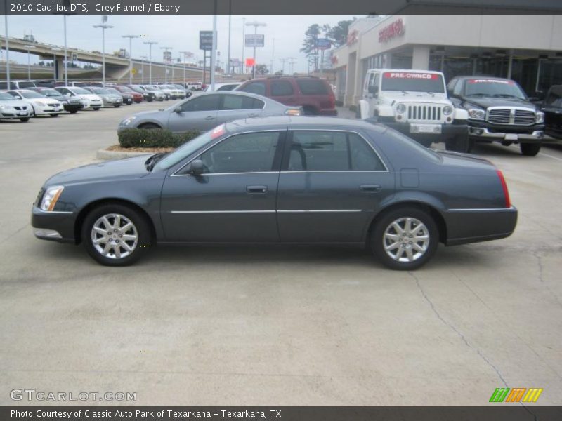 Grey Flannel / Ebony 2010 Cadillac DTS