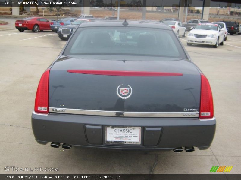 Grey Flannel / Ebony 2010 Cadillac DTS