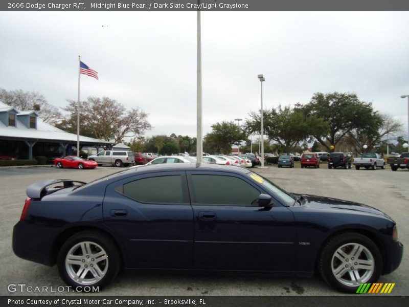 Midnight Blue Pearl / Dark Slate Gray/Light Graystone 2006 Dodge Charger R/T