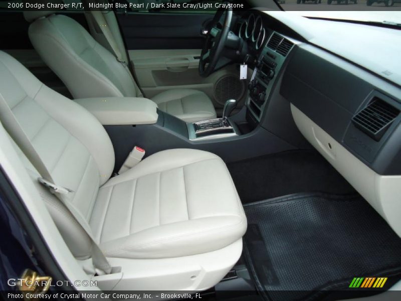 Midnight Blue Pearl / Dark Slate Gray/Light Graystone 2006 Dodge Charger R/T