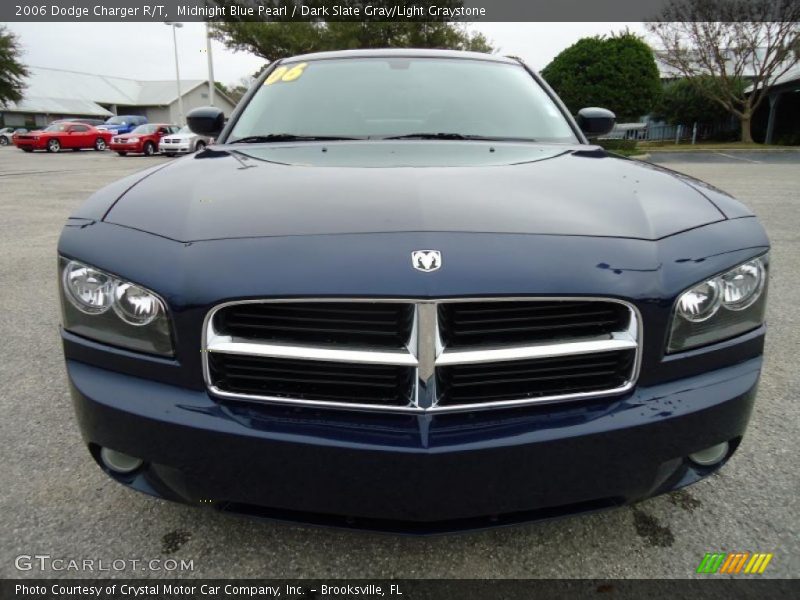 Midnight Blue Pearl / Dark Slate Gray/Light Graystone 2006 Dodge Charger R/T