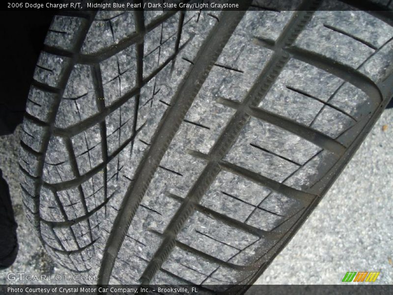Midnight Blue Pearl / Dark Slate Gray/Light Graystone 2006 Dodge Charger R/T