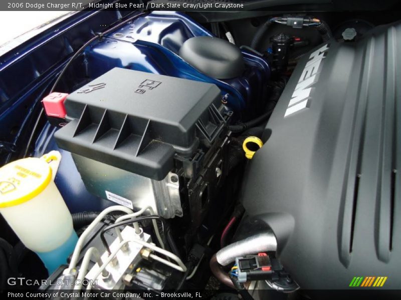 Midnight Blue Pearl / Dark Slate Gray/Light Graystone 2006 Dodge Charger R/T