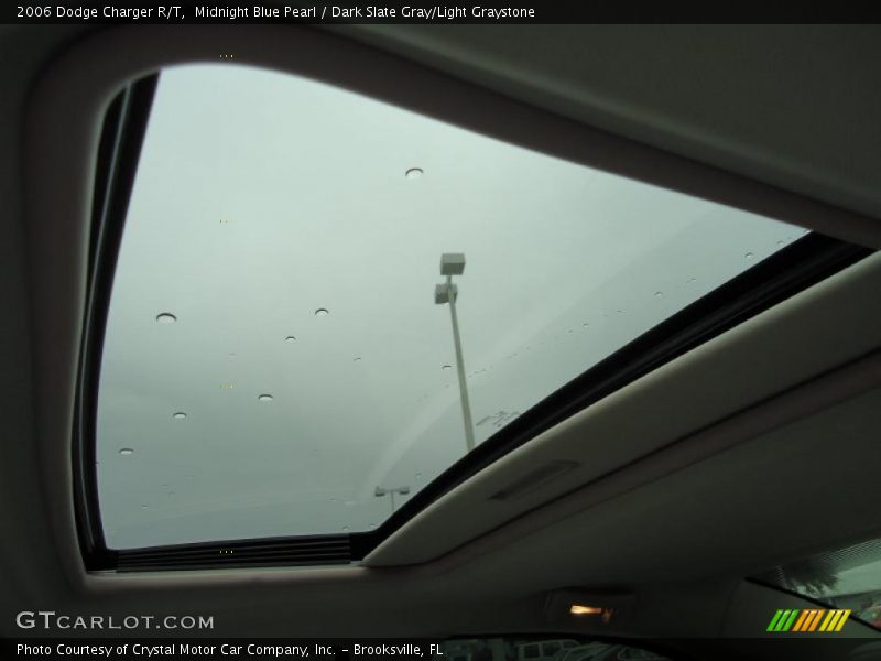 Midnight Blue Pearl / Dark Slate Gray/Light Graystone 2006 Dodge Charger R/T