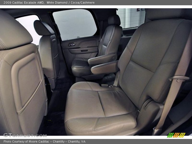 White Diamond / Cocoa/Cashmere 2009 Cadillac Escalade AWD
