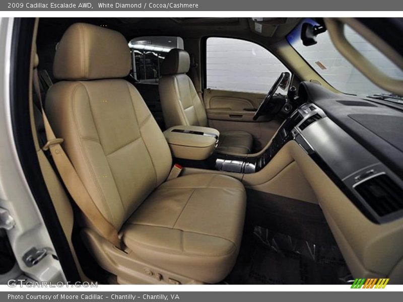 White Diamond / Cocoa/Cashmere 2009 Cadillac Escalade AWD