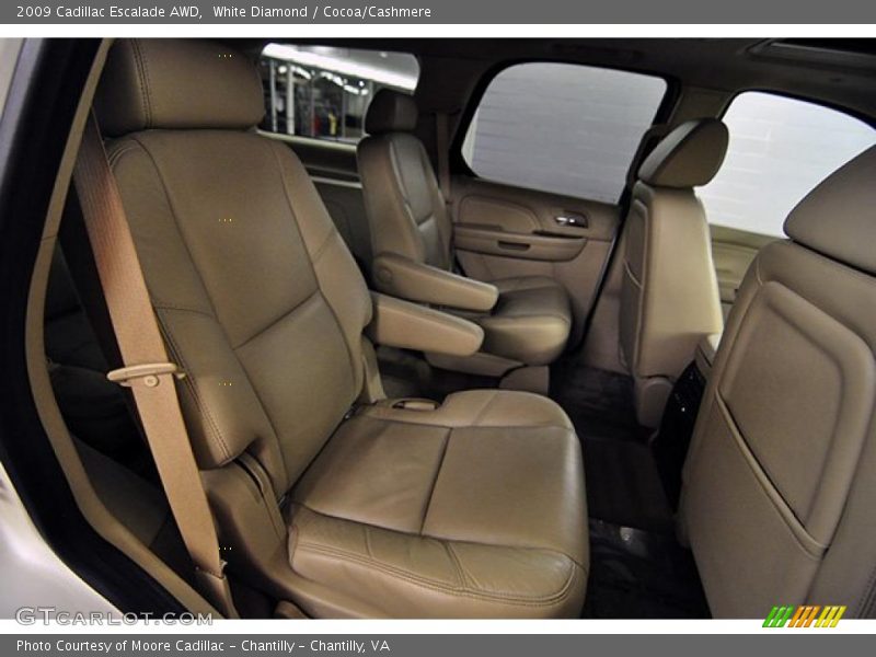 White Diamond / Cocoa/Cashmere 2009 Cadillac Escalade AWD