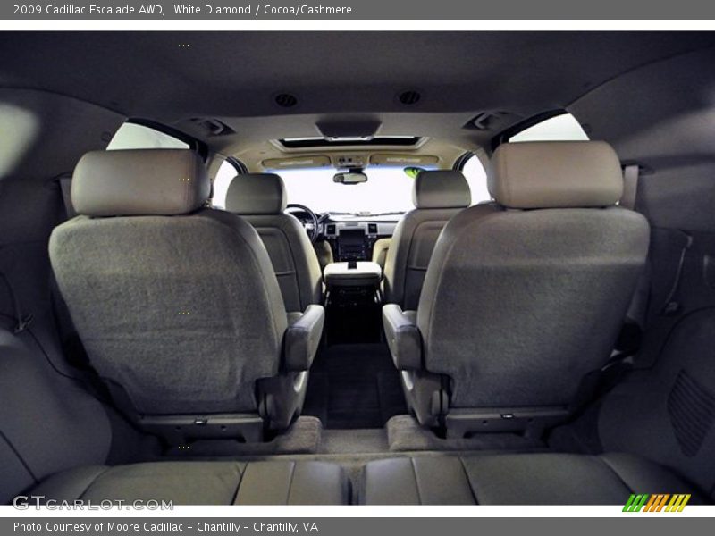 White Diamond / Cocoa/Cashmere 2009 Cadillac Escalade AWD