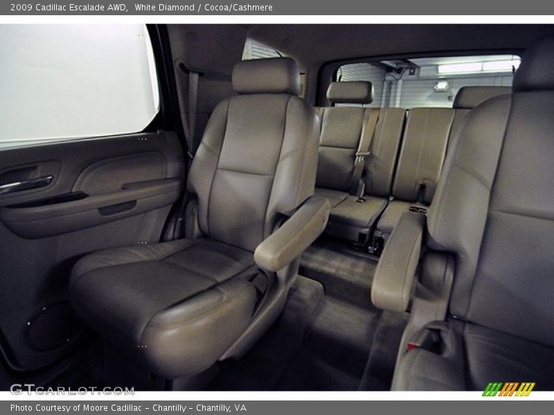 White Diamond / Cocoa/Cashmere 2009 Cadillac Escalade AWD
