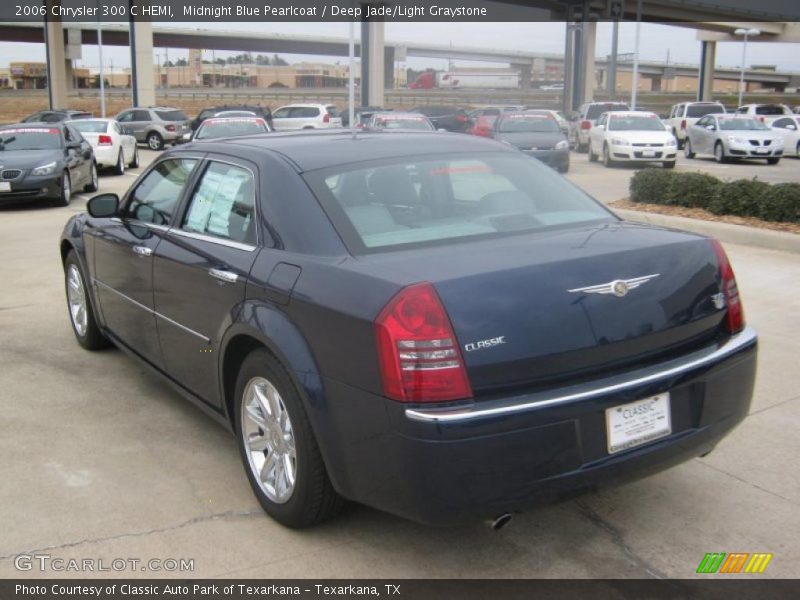 Midnight Blue Pearlcoat / Deep Jade/Light Graystone 2006 Chrysler 300 C HEMI