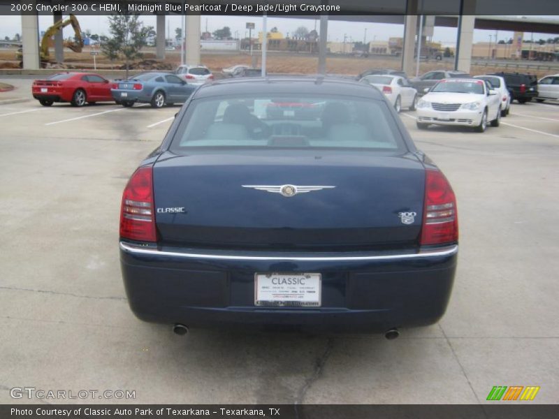 Midnight Blue Pearlcoat / Deep Jade/Light Graystone 2006 Chrysler 300 C HEMI