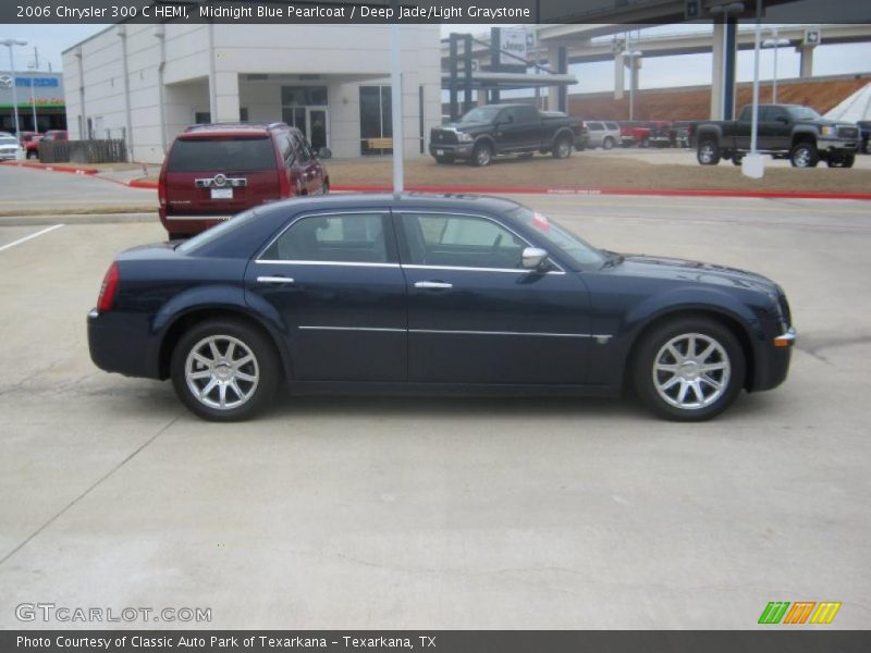 Midnight Blue Pearlcoat / Deep Jade/Light Graystone 2006 Chrysler 300 C HEMI