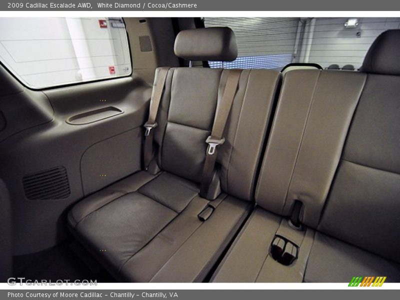White Diamond / Cocoa/Cashmere 2009 Cadillac Escalade AWD