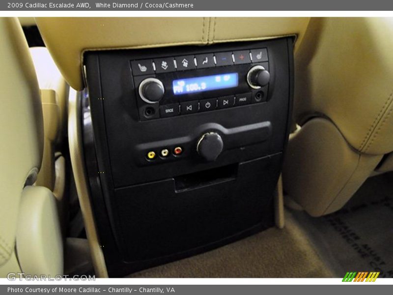 White Diamond / Cocoa/Cashmere 2009 Cadillac Escalade AWD