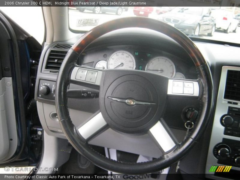 Midnight Blue Pearlcoat / Deep Jade/Light Graystone 2006 Chrysler 300 C HEMI