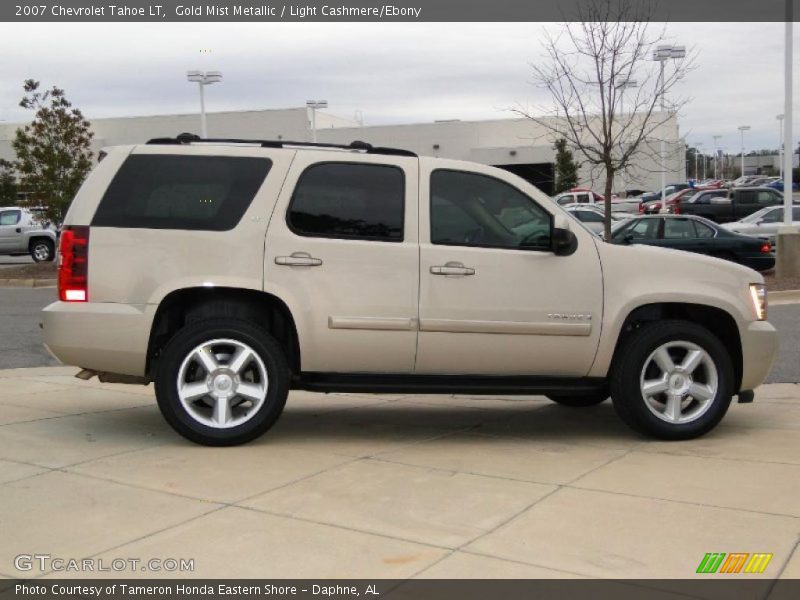 Gold Mist Metallic / Light Cashmere/Ebony 2007 Chevrolet Tahoe LT