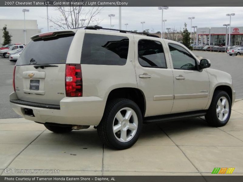 Gold Mist Metallic / Light Cashmere/Ebony 2007 Chevrolet Tahoe LT