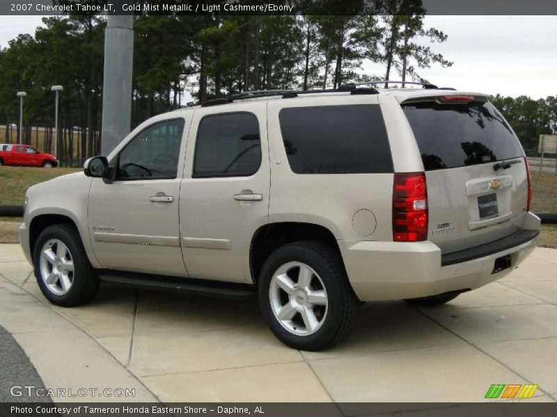 Gold Mist Metallic / Light Cashmere/Ebony 2007 Chevrolet Tahoe LT