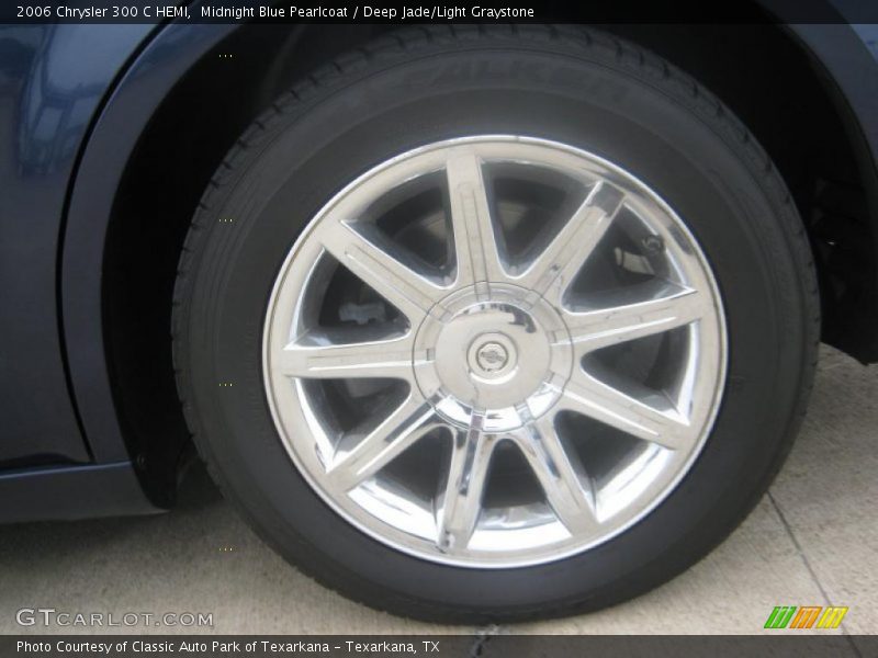Midnight Blue Pearlcoat / Deep Jade/Light Graystone 2006 Chrysler 300 C HEMI
