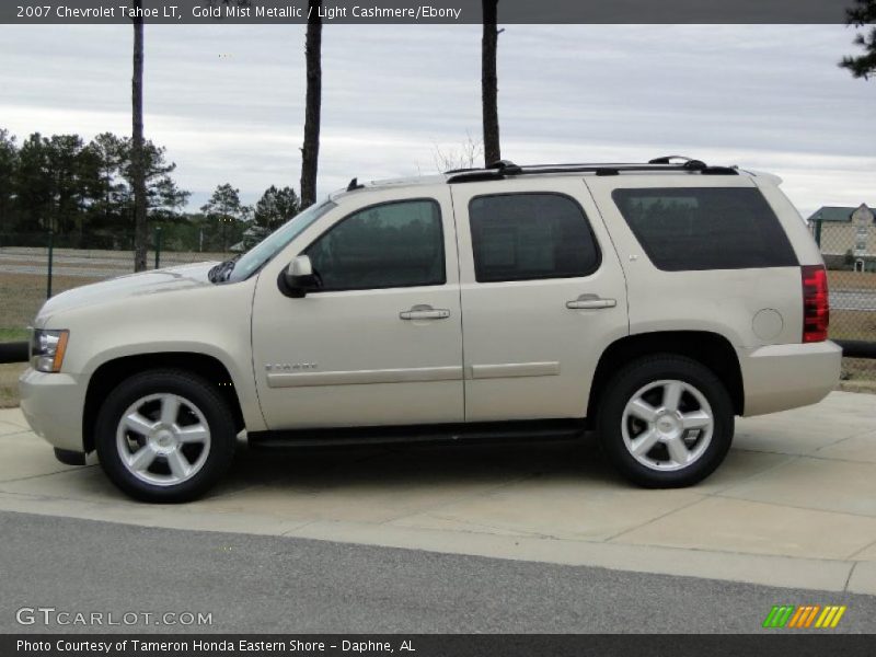 Gold Mist Metallic / Light Cashmere/Ebony 2007 Chevrolet Tahoe LT
