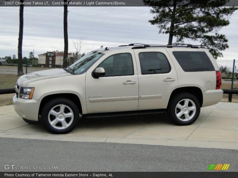 Gold Mist Metallic / Light Cashmere/Ebony 2007 Chevrolet Tahoe LT