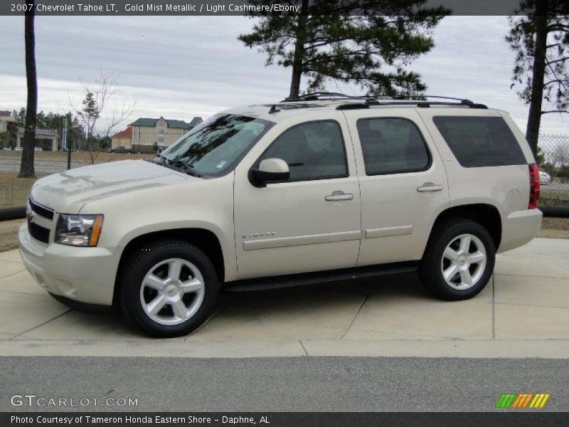 Gold Mist Metallic / Light Cashmere/Ebony 2007 Chevrolet Tahoe LT