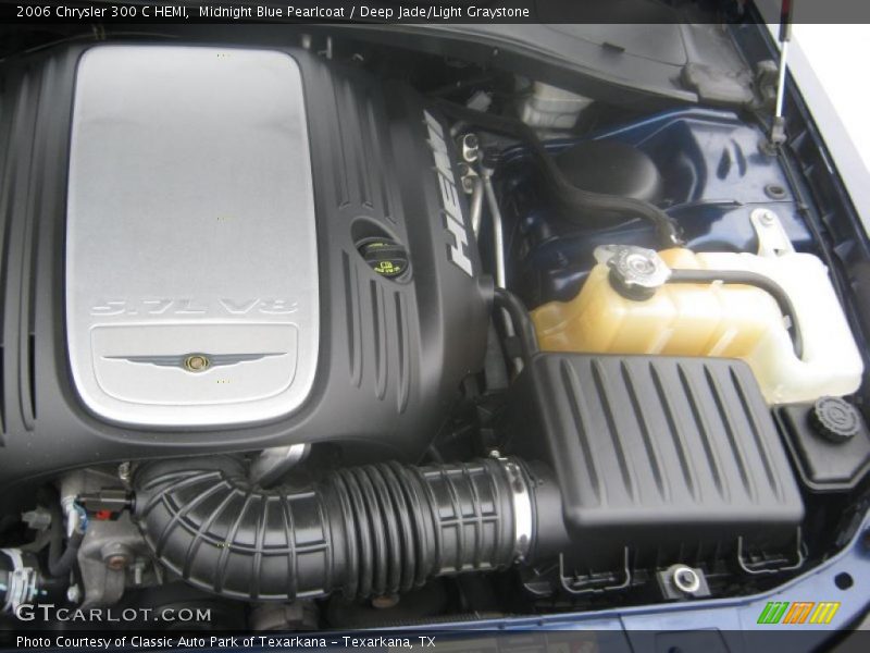 Midnight Blue Pearlcoat / Deep Jade/Light Graystone 2006 Chrysler 300 C HEMI