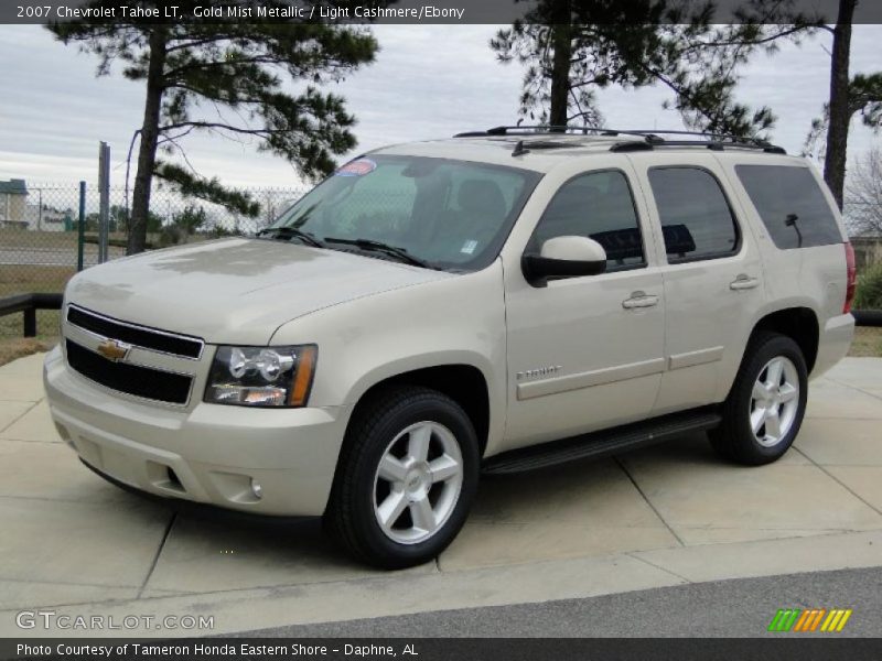 Gold Mist Metallic / Light Cashmere/Ebony 2007 Chevrolet Tahoe LT