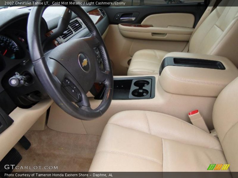 Gold Mist Metallic / Light Cashmere/Ebony 2007 Chevrolet Tahoe LT
