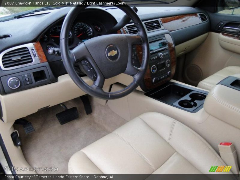 Gold Mist Metallic / Light Cashmere/Ebony 2007 Chevrolet Tahoe LT