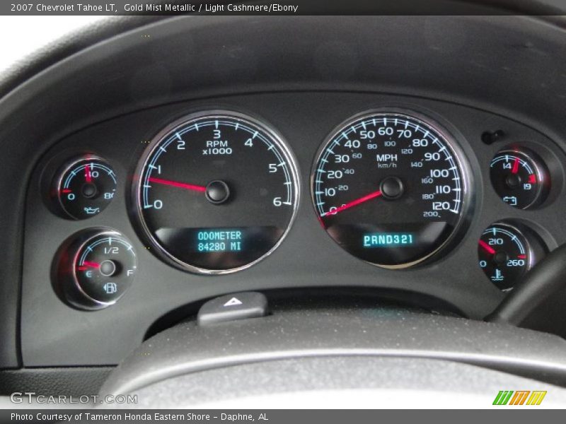 Gold Mist Metallic / Light Cashmere/Ebony 2007 Chevrolet Tahoe LT