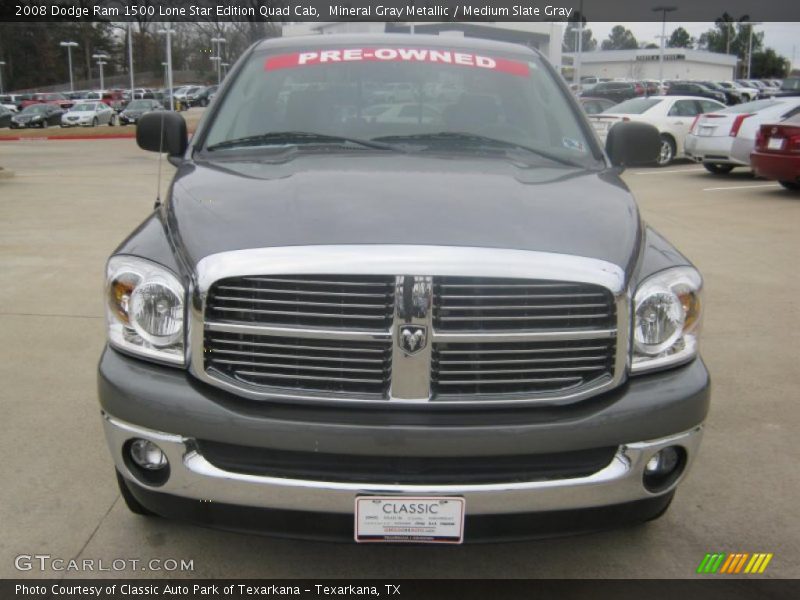 Mineral Gray Metallic / Medium Slate Gray 2008 Dodge Ram 1500 Lone Star Edition Quad Cab