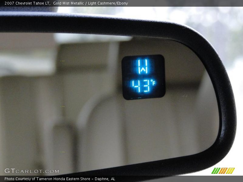 Gold Mist Metallic / Light Cashmere/Ebony 2007 Chevrolet Tahoe LT