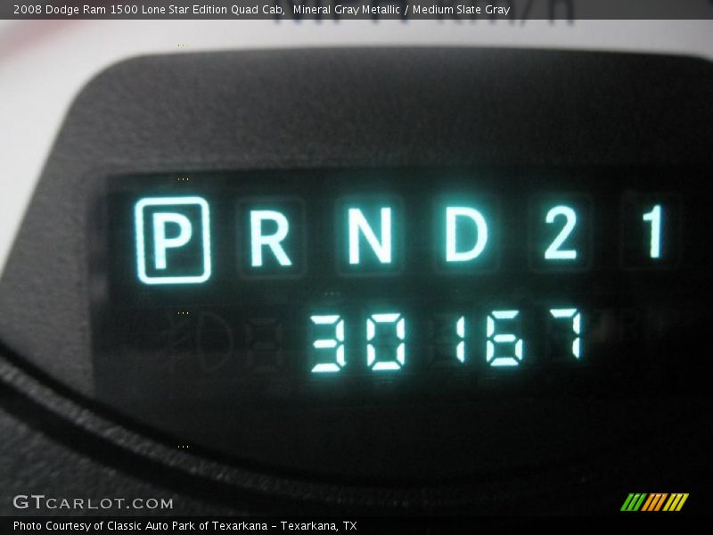 Mineral Gray Metallic / Medium Slate Gray 2008 Dodge Ram 1500 Lone Star Edition Quad Cab