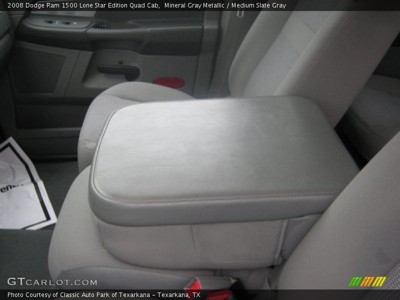 Mineral Gray Metallic / Medium Slate Gray 2008 Dodge Ram 1500 Lone Star Edition Quad Cab