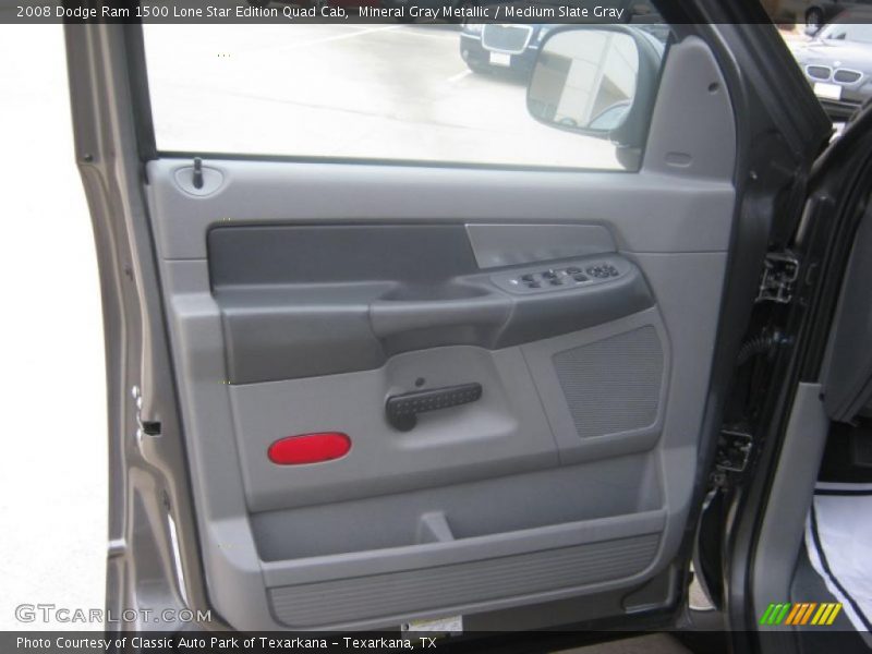 Mineral Gray Metallic / Medium Slate Gray 2008 Dodge Ram 1500 Lone Star Edition Quad Cab