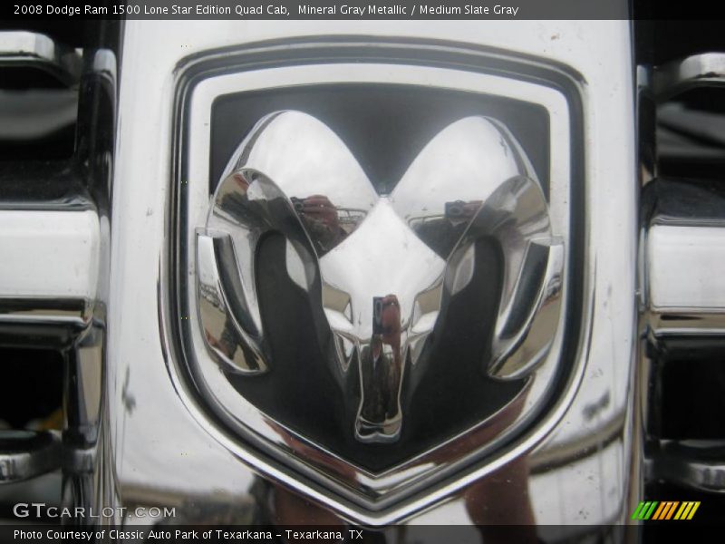 Mineral Gray Metallic / Medium Slate Gray 2008 Dodge Ram 1500 Lone Star Edition Quad Cab