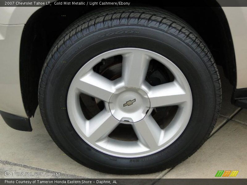 Gold Mist Metallic / Light Cashmere/Ebony 2007 Chevrolet Tahoe LT